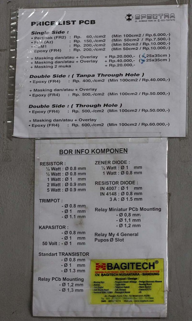 Harga PCB Spectra Bandung