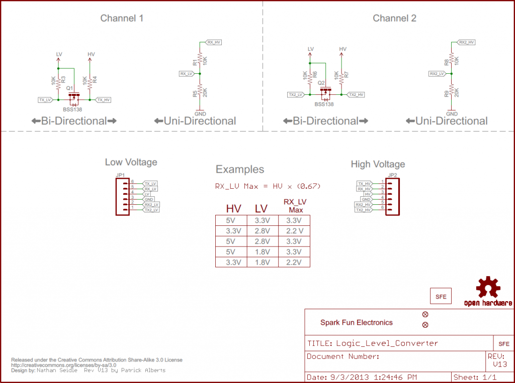 Level converter mh схема