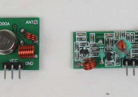 XD-RF-5V-433 MHz Wireless RF Transmitter and Receiver Kit