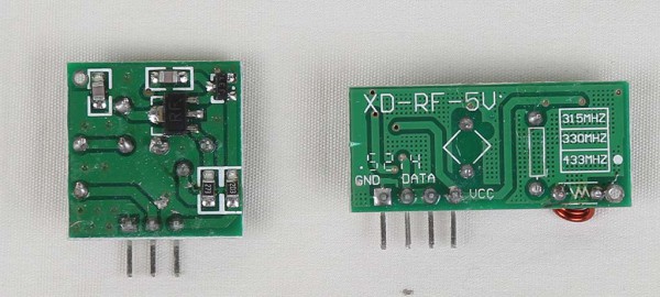 XD-RF-5V 433 MHz Wireless RF Transmitter and Receiver Kit