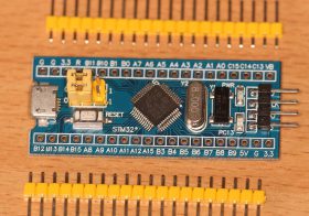 Board ARM STM32F103CBT6