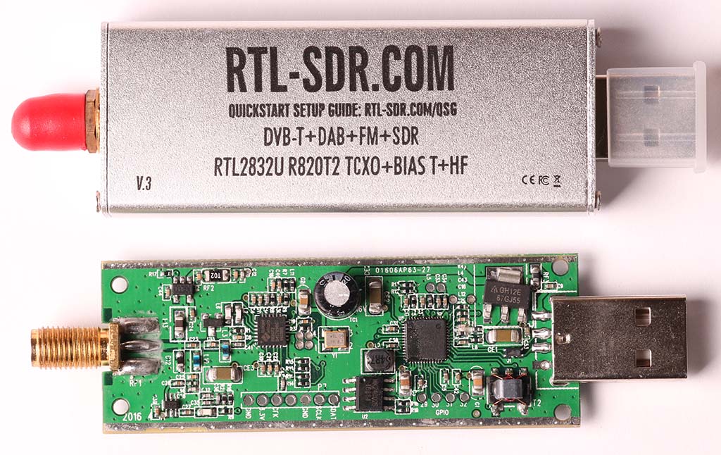 RTL SDR V3 dan casing