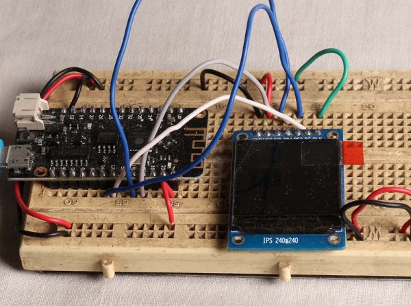 ESP32 with TFT ST7789