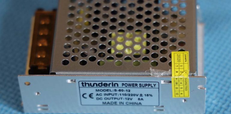 Power supply Thunderin 12 volt 5 ampere