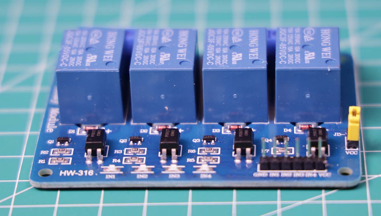 Modul Relay 5 Volt HW-316 - Elektrologi