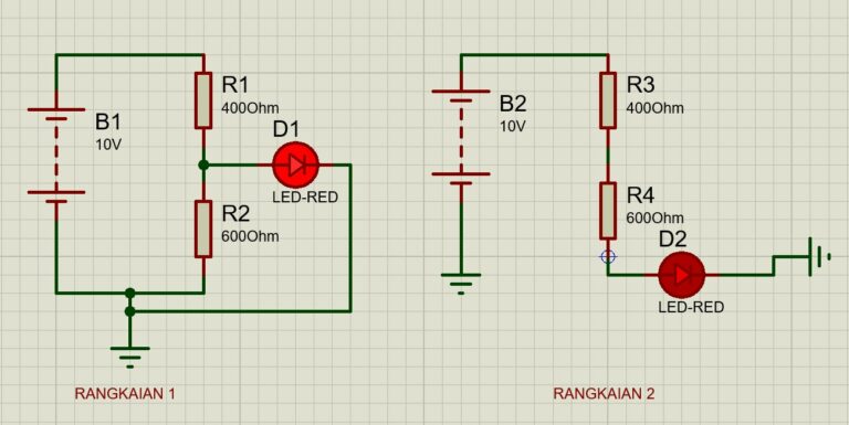 Analisis Rangkaian LED - Elektrologi