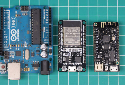 Arduino UNO R3, ESP32 Devkit-C , ESP32 Lolin32 Lite