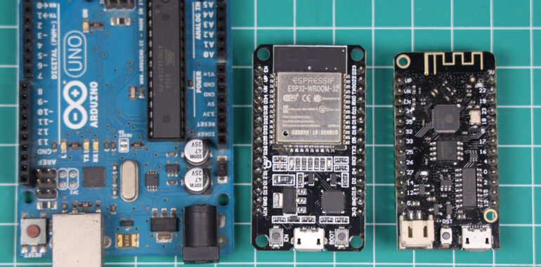 Arduino UNO R3, ESP32 Devkit-C , ESP32 Lolin32 Lite