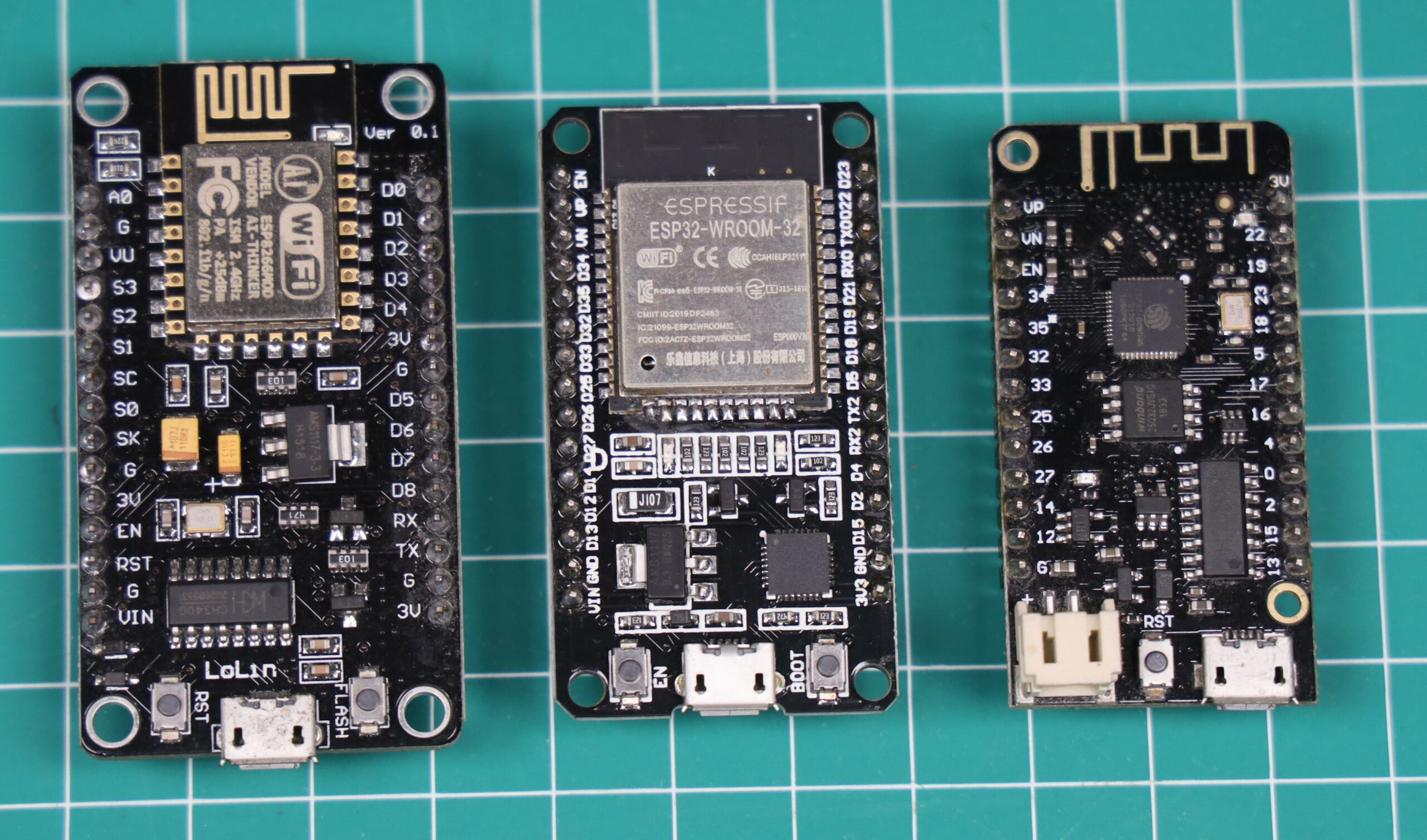 3 Schede Di Sviluppo ESP32-WROOM-32D Con WiFi 2.4GHz, Bluetooth E Porta USB-C, Compatibili Con Arduino – Ottime Per L'IoT